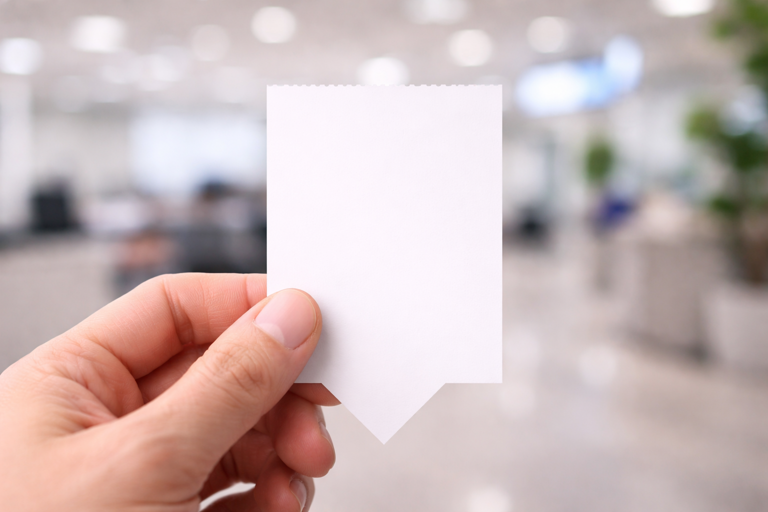 Immigration office counter (no text)